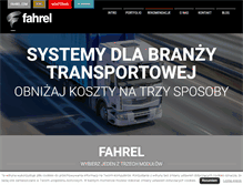 Tablet Screenshot of fahrel.com